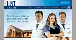 Desktop Screenshot of entsouth.com